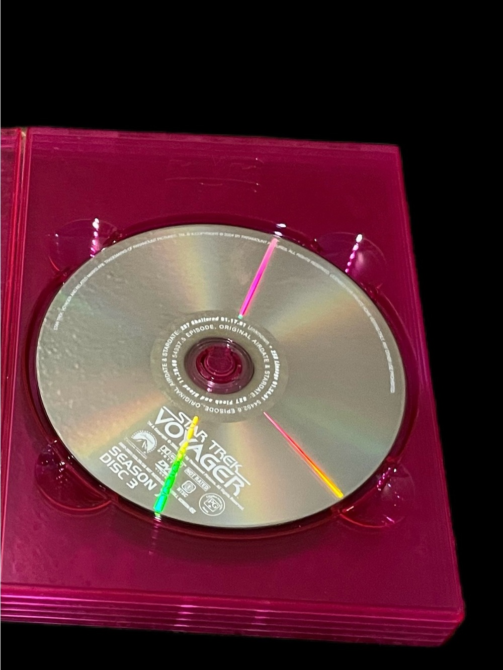 Star Trek Voyager Season 7 Disc 3 Replacement DVD